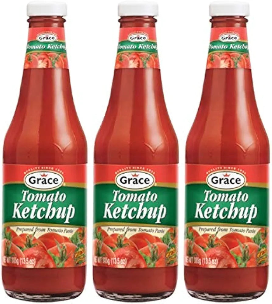 GRACE TOMATO KETCHUP 13.5 OZ 3PK